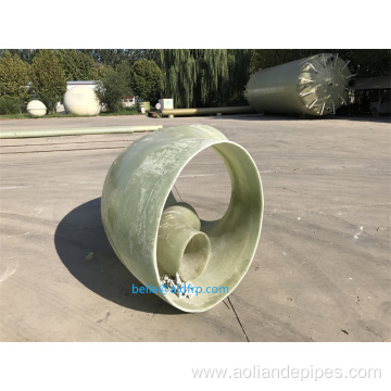 Professional dia400mm FRP pipe fittings FRP flange